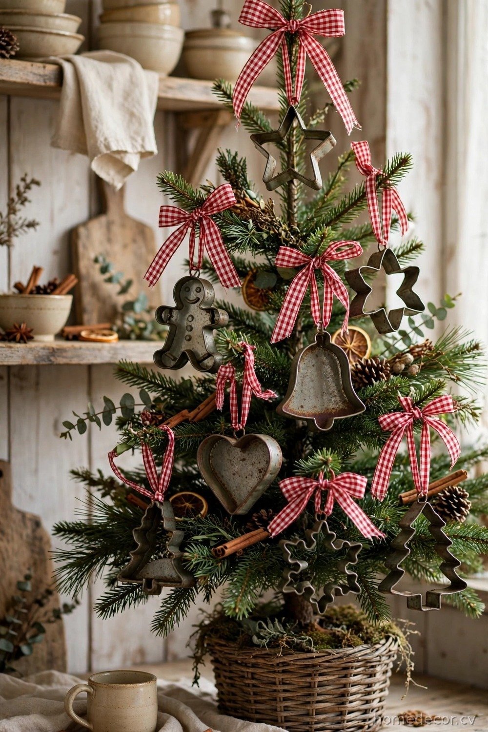 Vintage Cookie Cutters as Ornaments