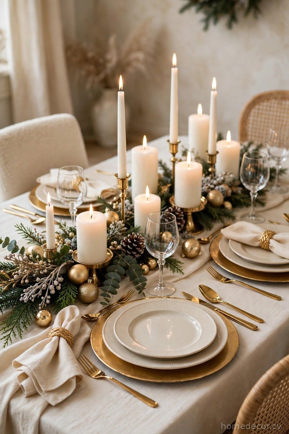 Gold and Cream Elegance