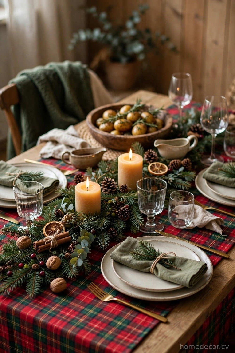 Plaid and Pine