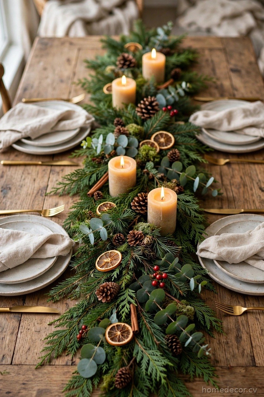 Fresh Greenery Runner
