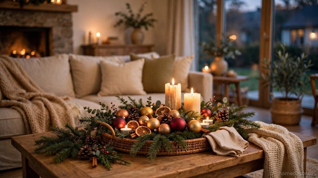 13 Christmas Coffee Table Decor Ideas That Feel Cozy and Styled (2026)