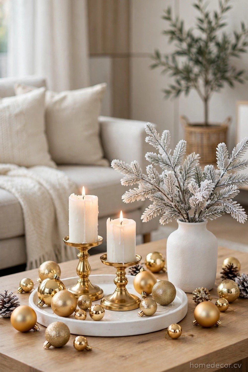 Go Elegant With White and Gold