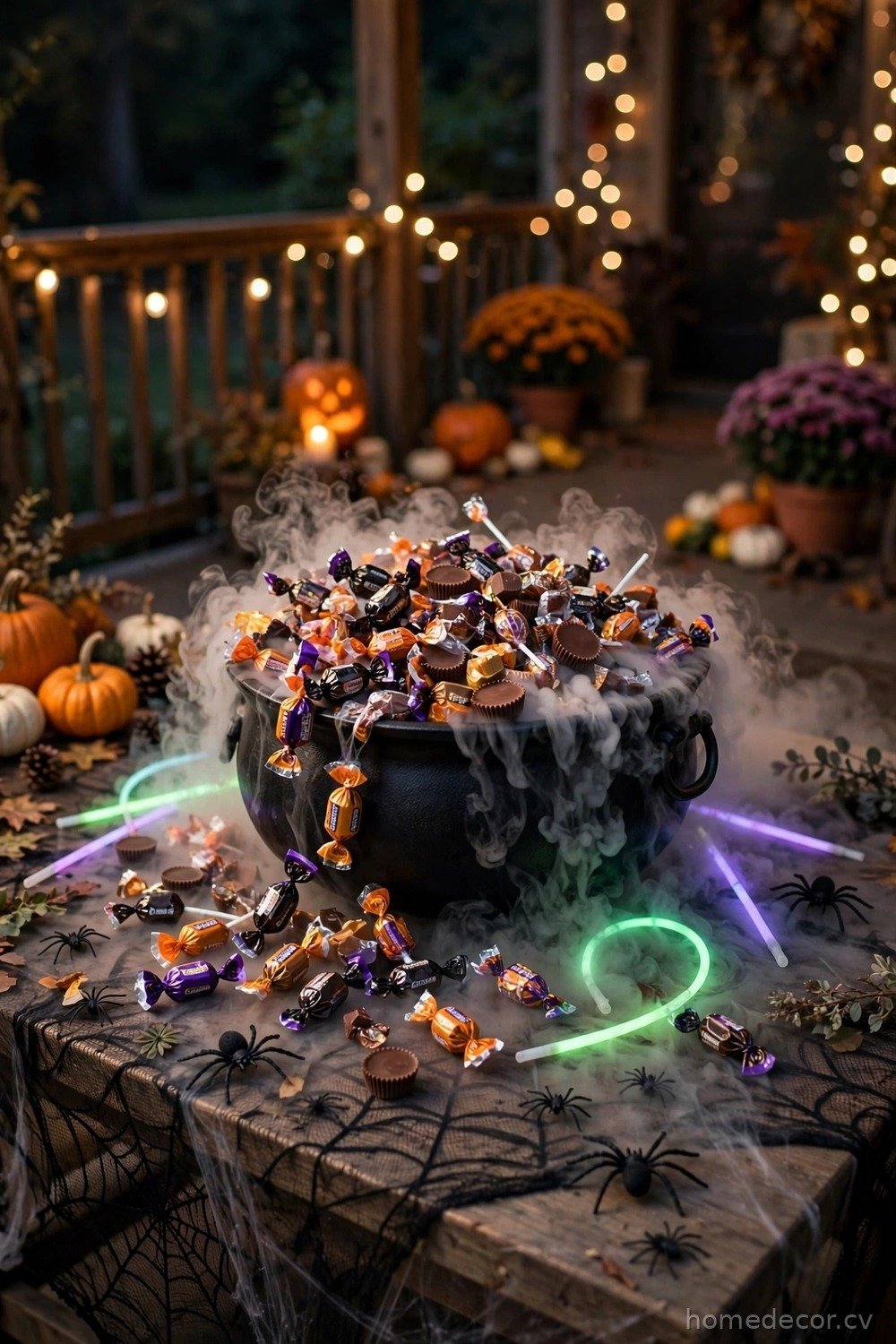 Trick-or-Treat Candy Station