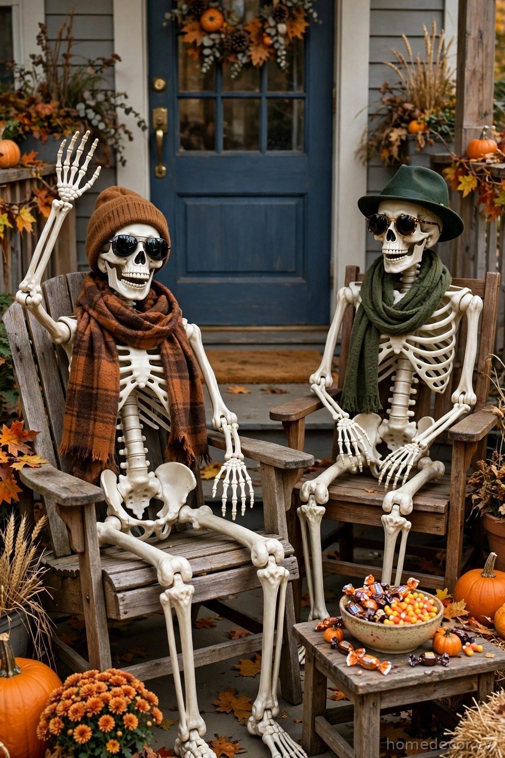 Skeleton Welcome Committee