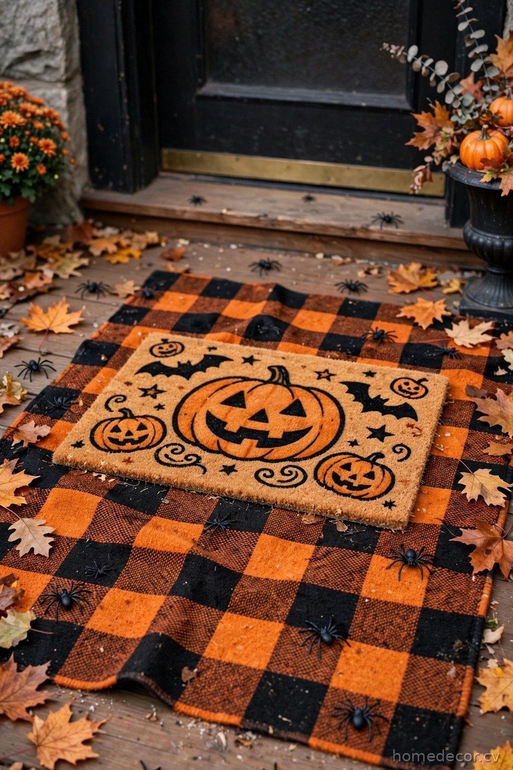 Creepy Crawly Doormat Layering