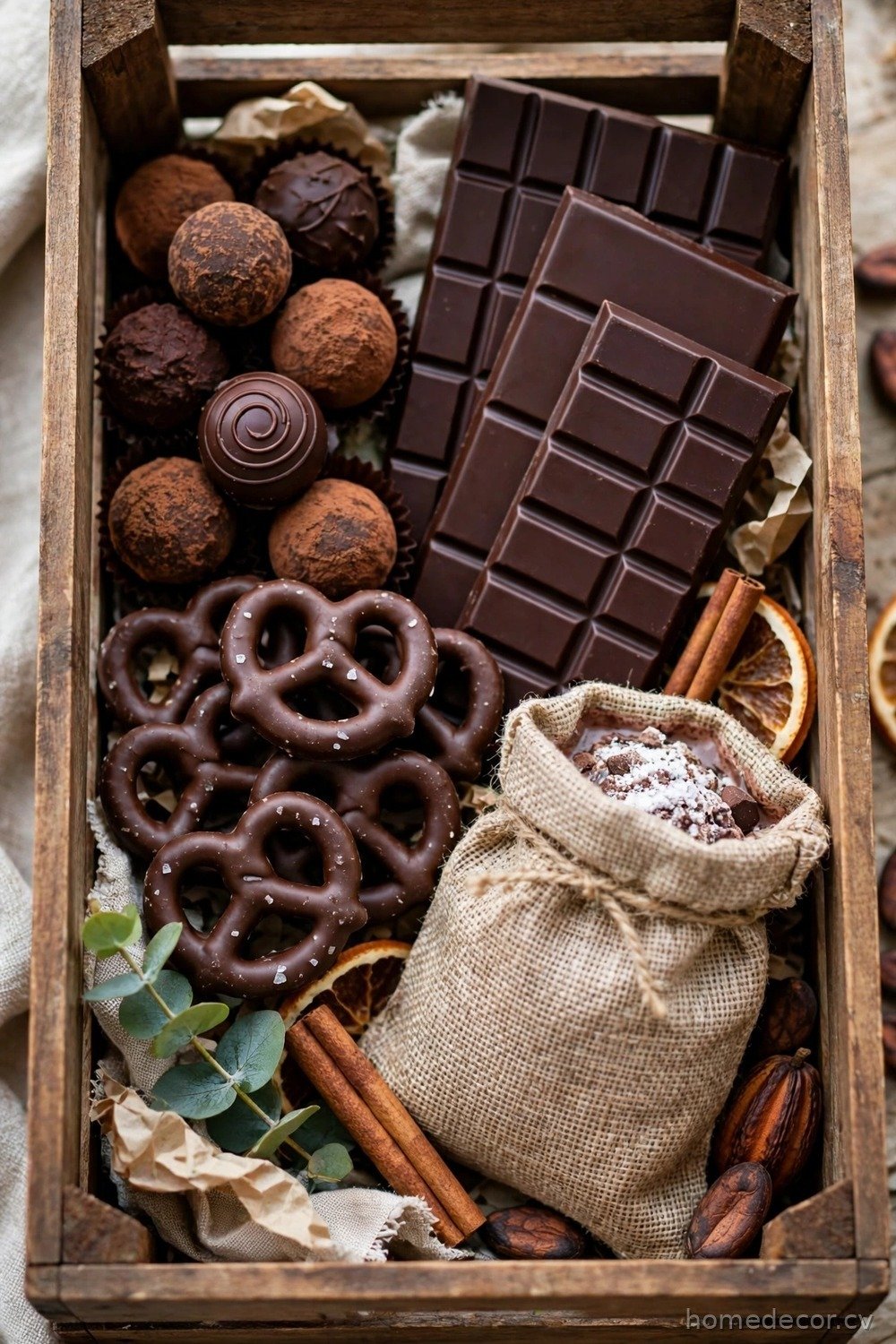 Gourmet Chocolate Lover's Basket