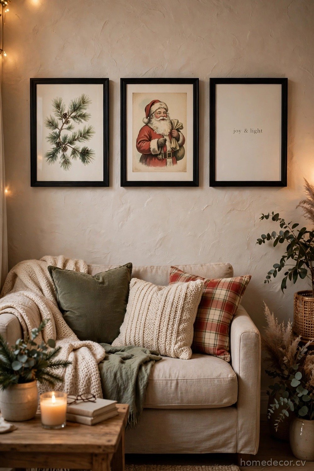 Hang a Festive Gallery Wall