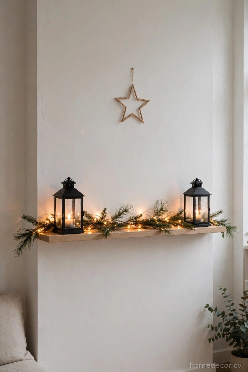 Keep the Mantel Minimal but Magical