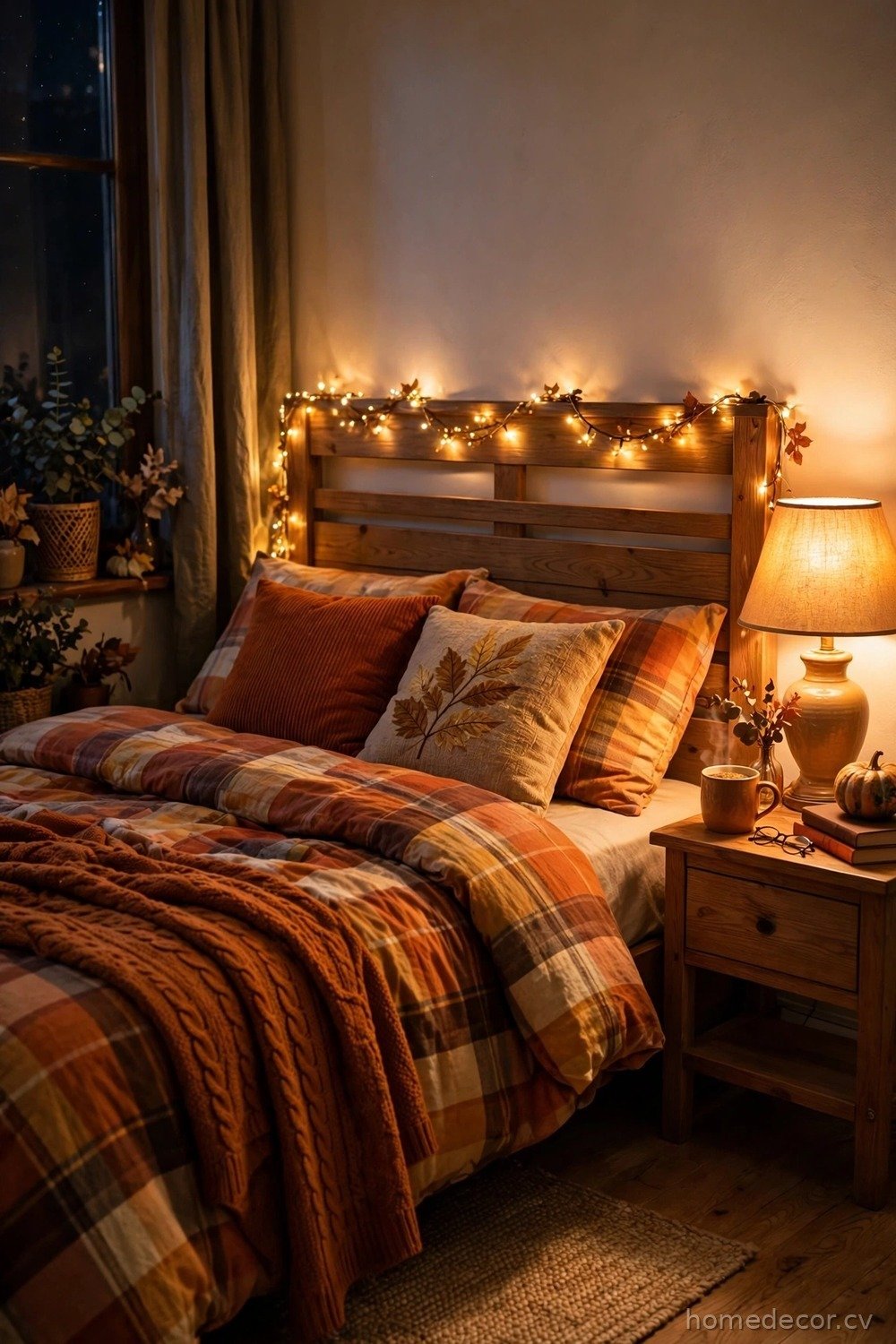 Fairy Lights and Warm Lamp Lighting