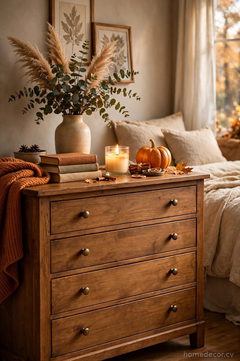 Scented Autumn Touches and Fresh Greenery