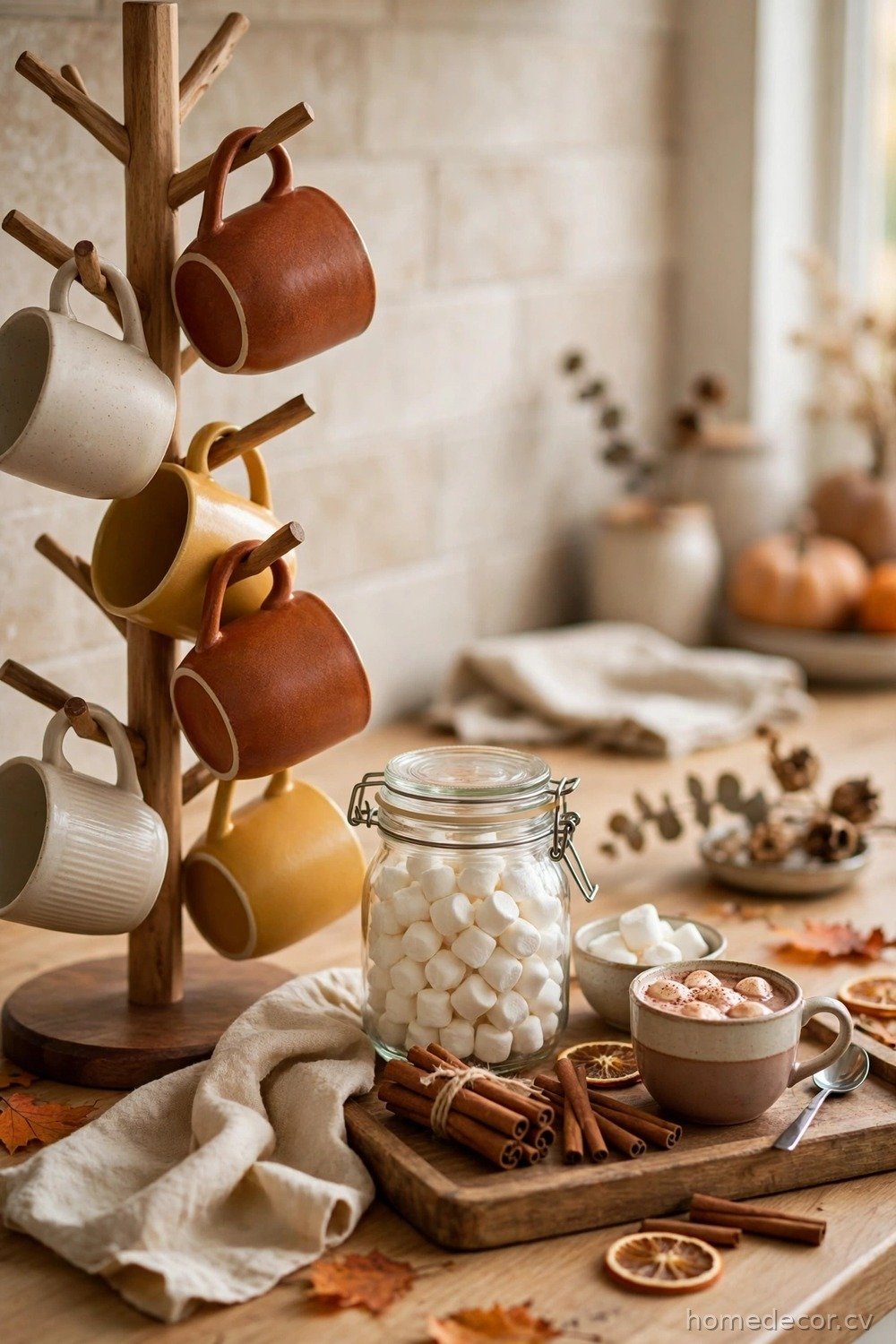 Mug Tree and Hot Cocoa Corner