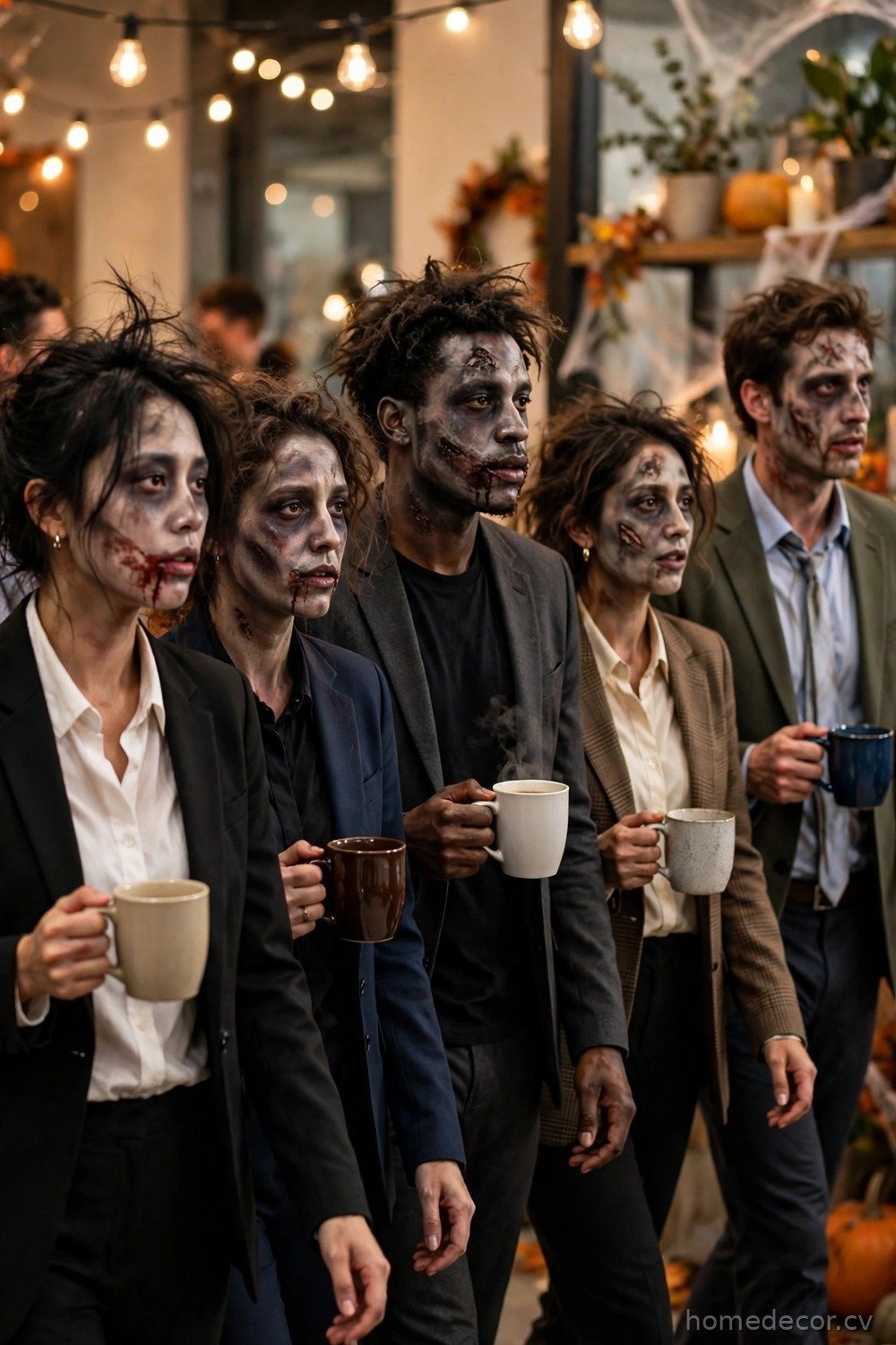 Office Workers Gone Zombie