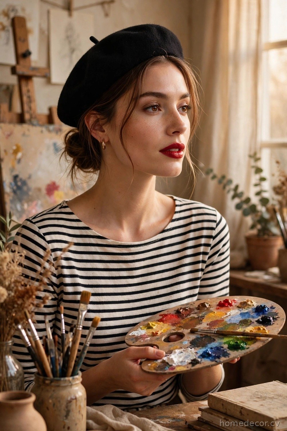 Chic Parisian Artist