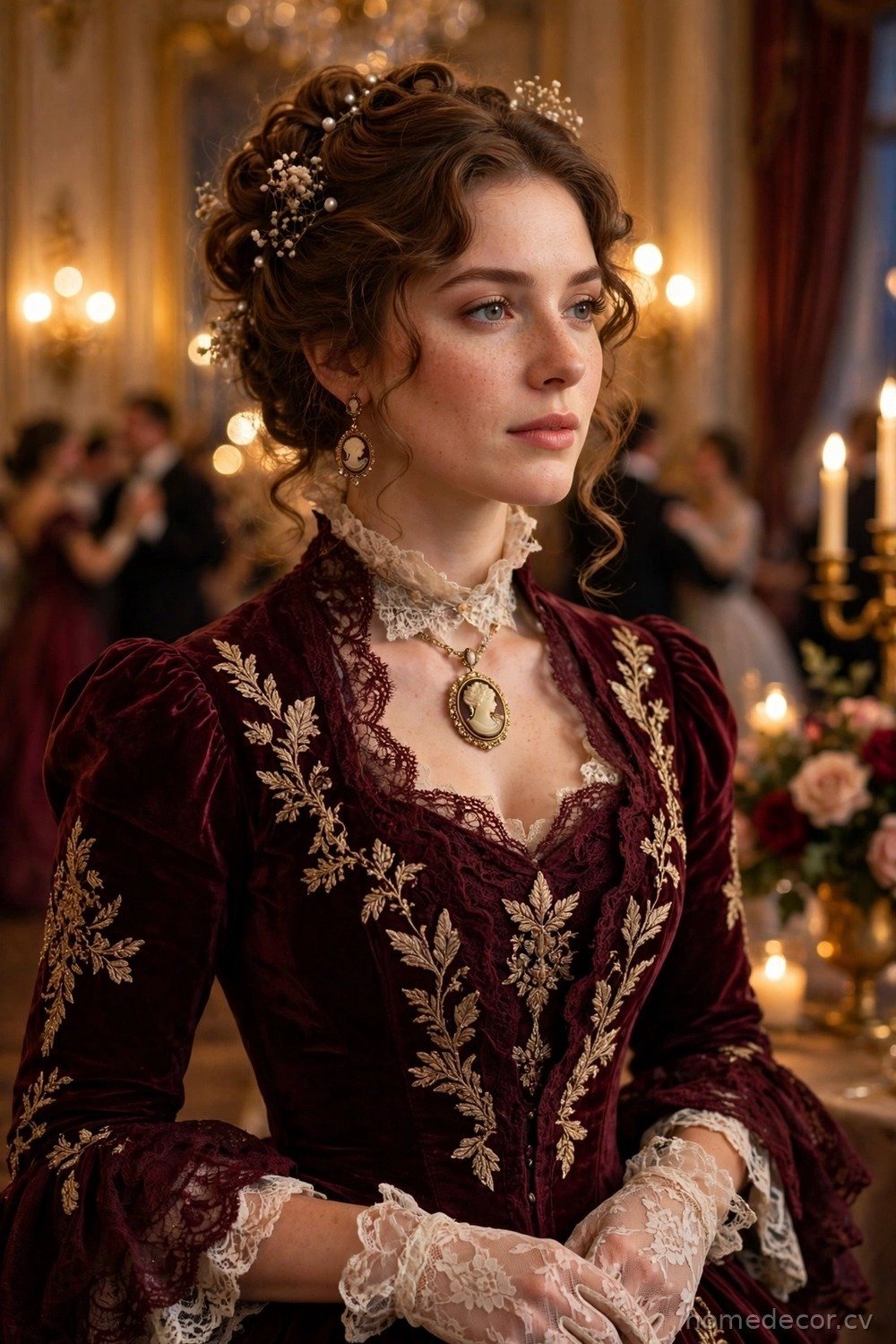 Regal Victorian Lady