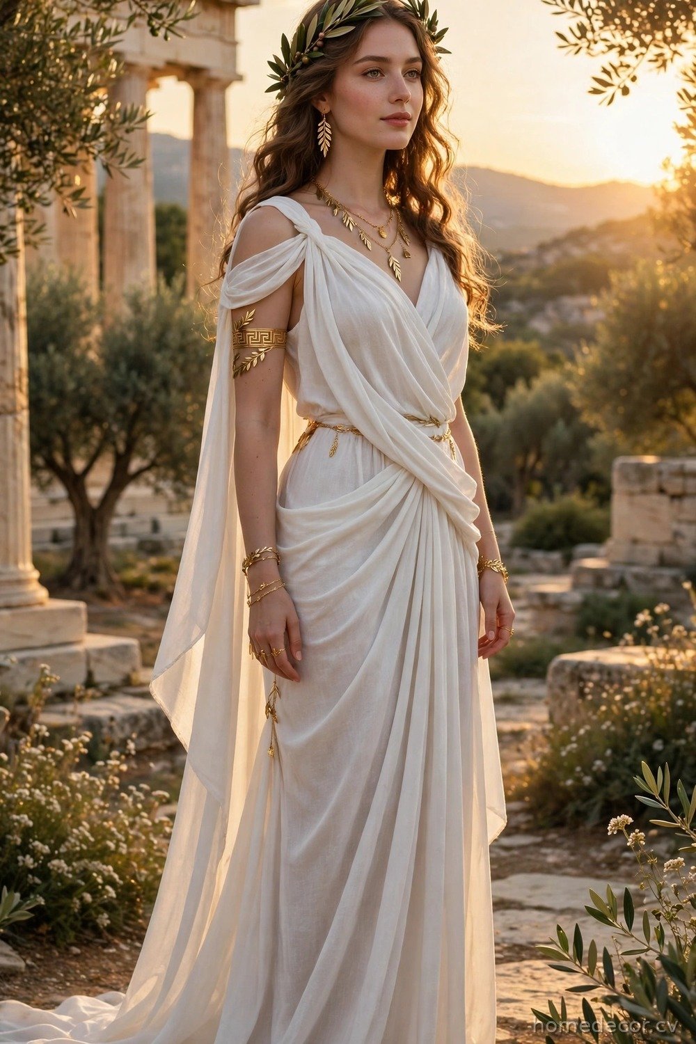 Graceful Greek Goddess