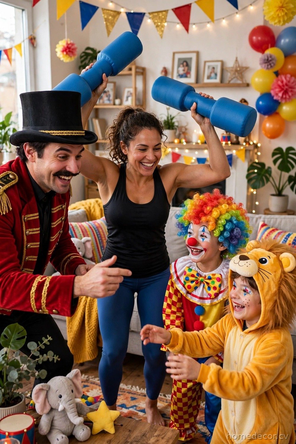Circus Ringmaster Family