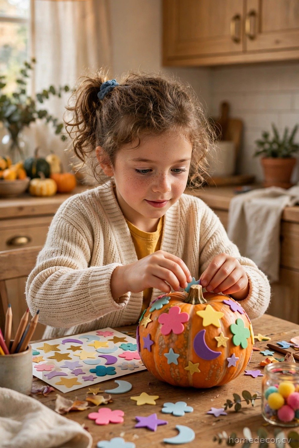 Sticker Story Pumpkins