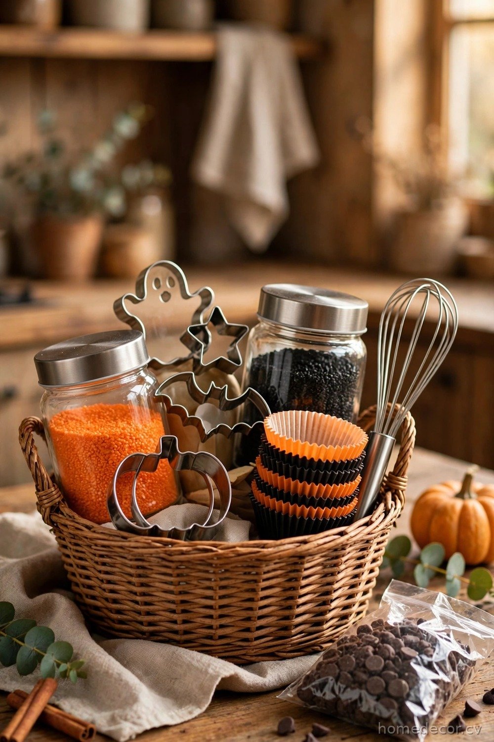Spooky Baking Kit Basket