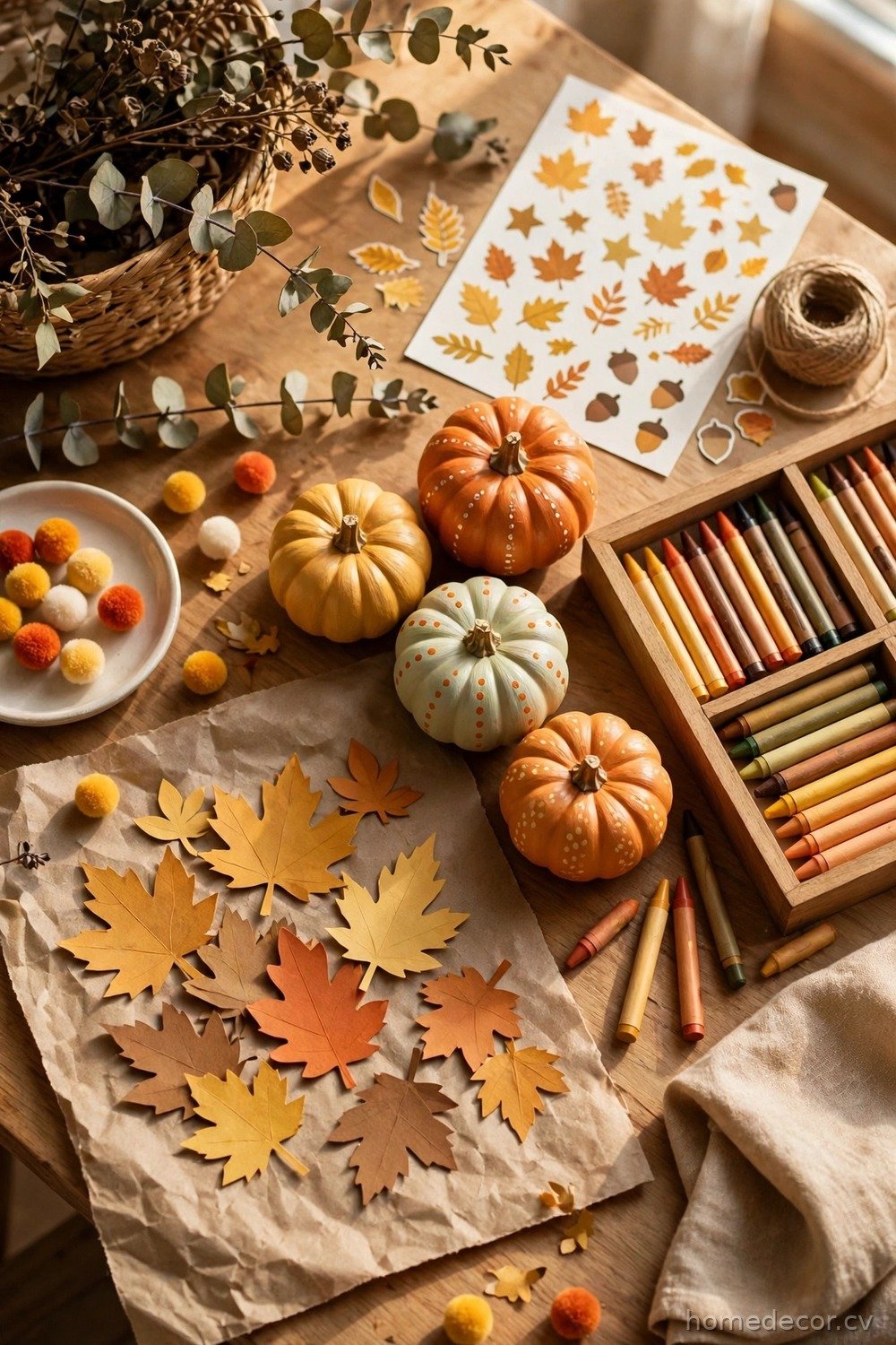 Kids' Craft Table Corner