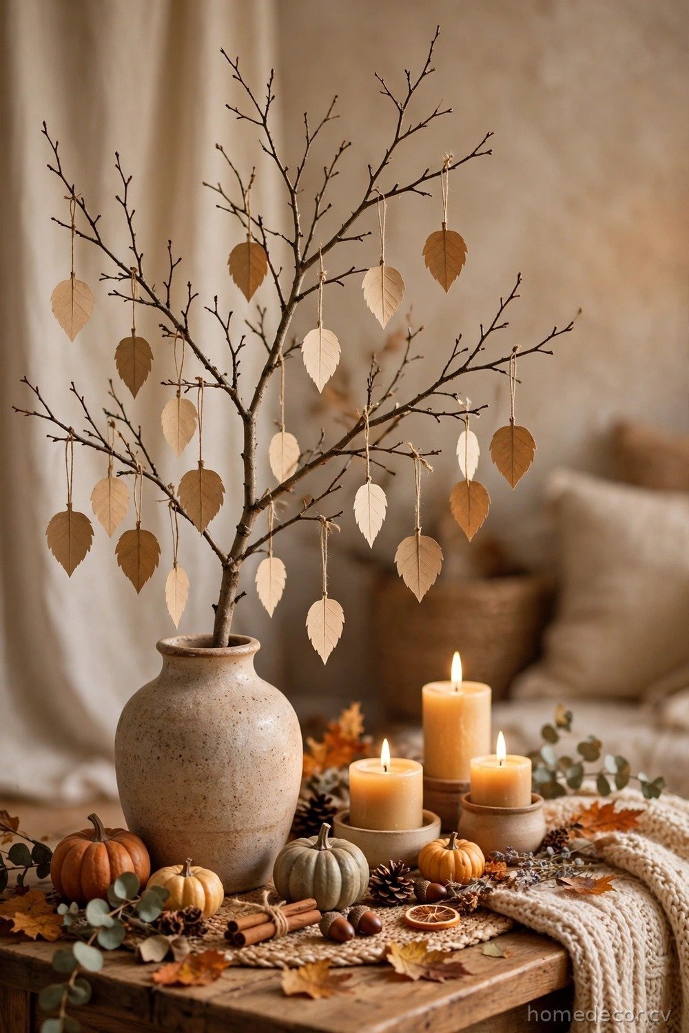 DIY Gratitude Tree Display