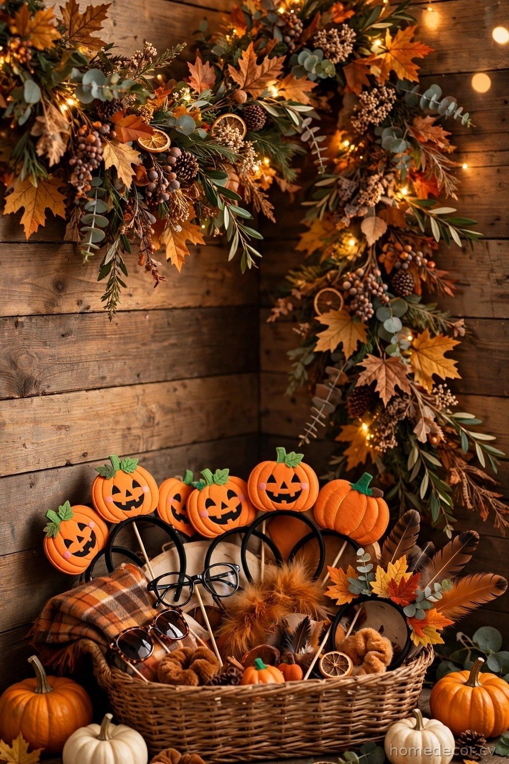 Friendsgiving Photo Booth Corner