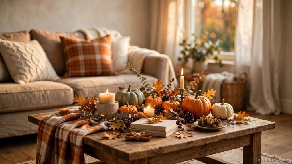 13 Fall Coffee Table Ideas for a Warm and Cozy Living Room (2026)