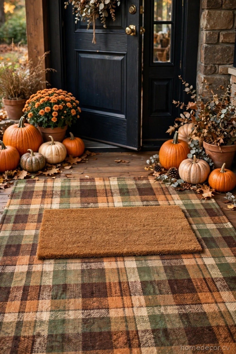 Create a Welcoming Doormat Layered Look