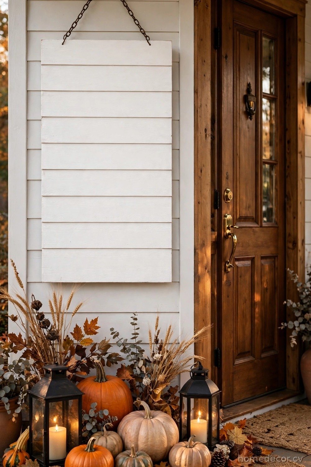 Farmhouse Shiplap Porch Sign