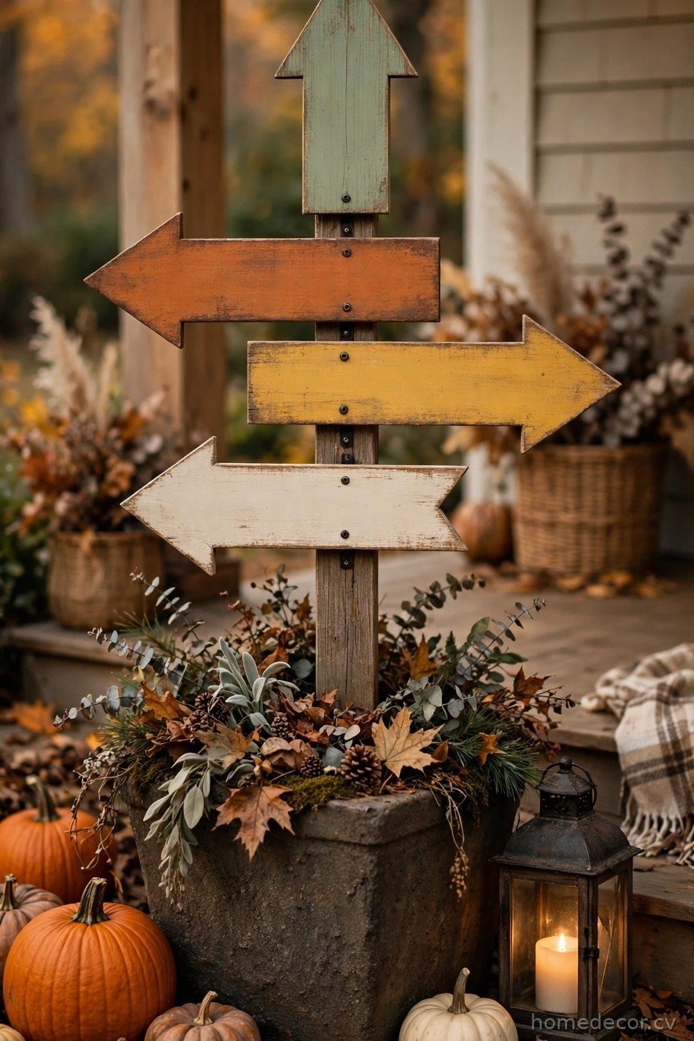 Pumpkin Patch Arrow Signs