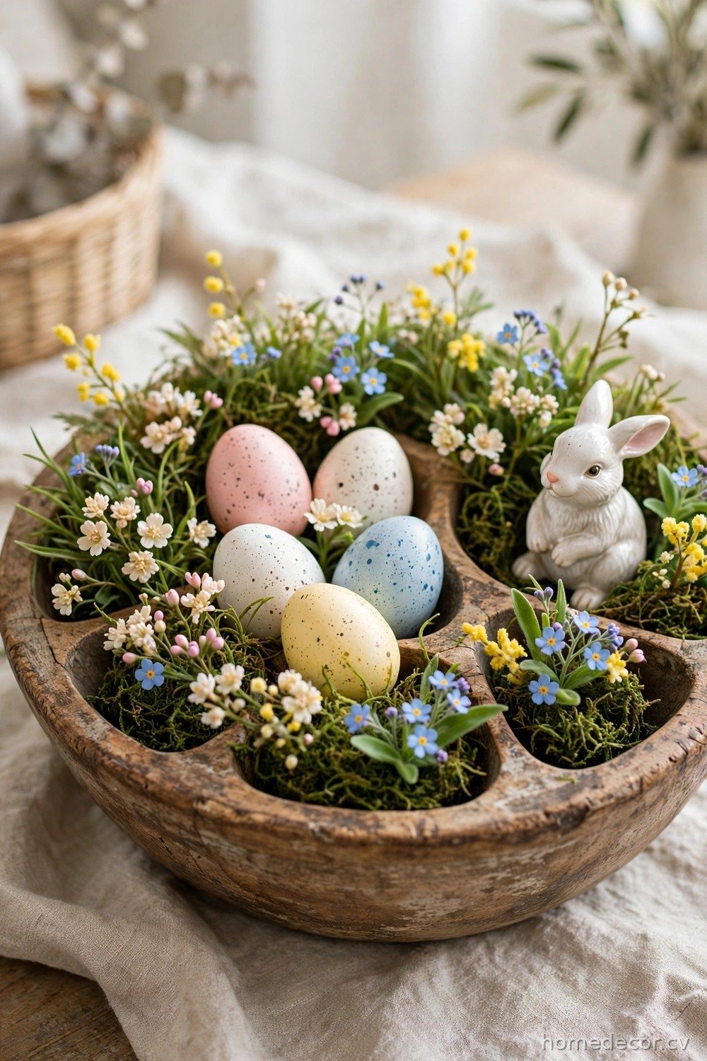 Easter Pastel Egg Dough Bowl