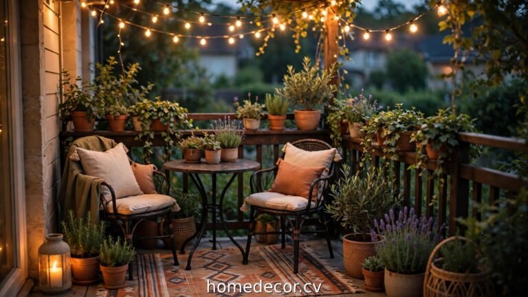 14 Small Patio Decorating Ideas That Maximize Every Square Foot