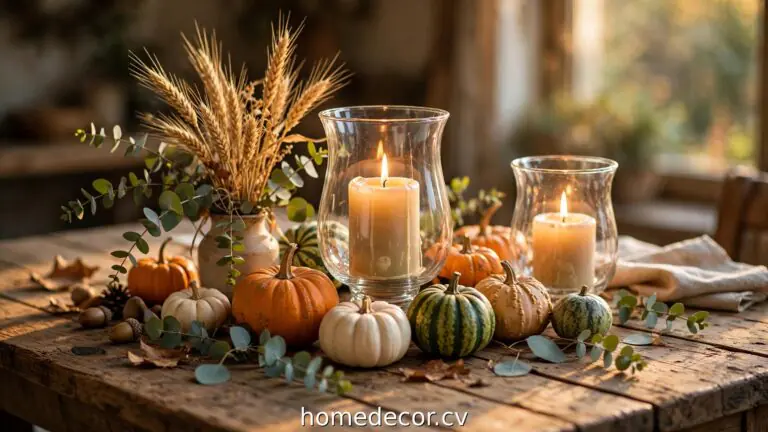 15 Fall Table Centerpiece Ideas Under $30