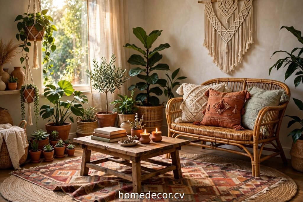 15 Budget Friendly Boho Living Room Ideas Full of Soul
