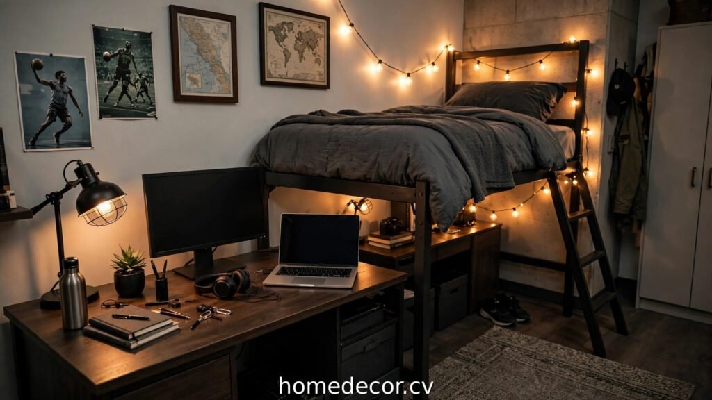 14 Dorm Decorating Ideas for Guys That Are Actually Cool