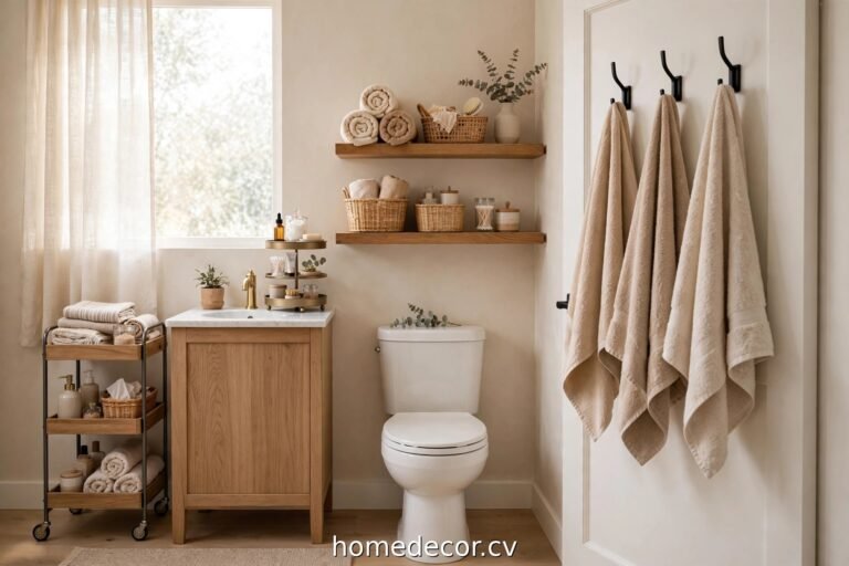 14 Small Bathroom Organization Ideas That Maximize Every Inch