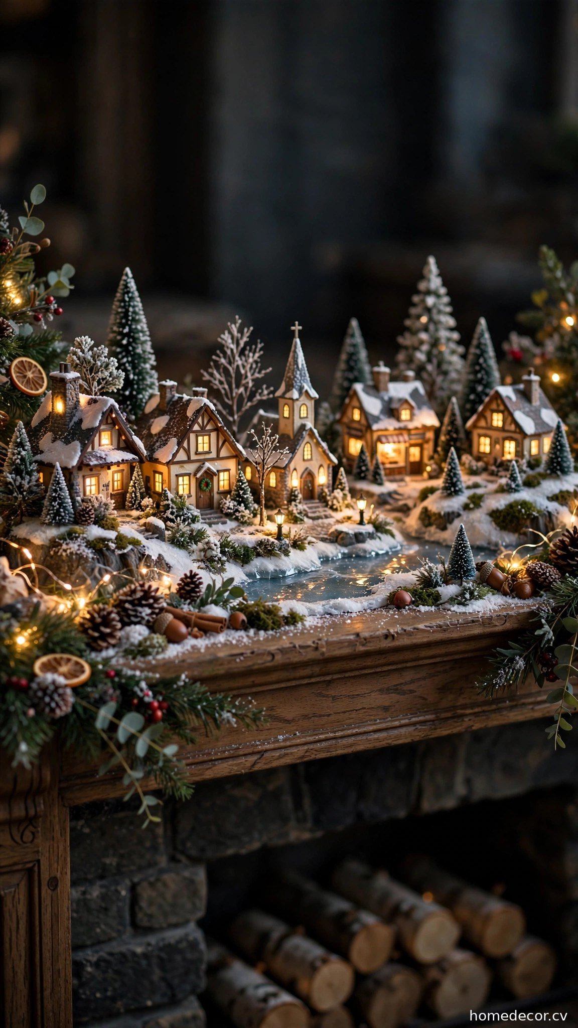 Build a Glowing Miniature Village Scene