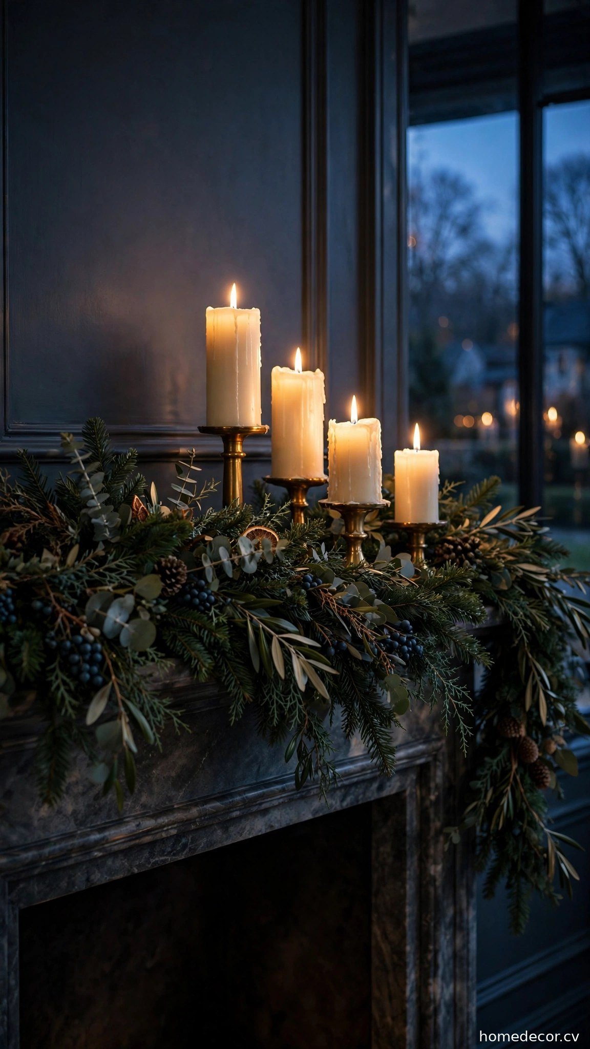 Layer Candles of Different Heights