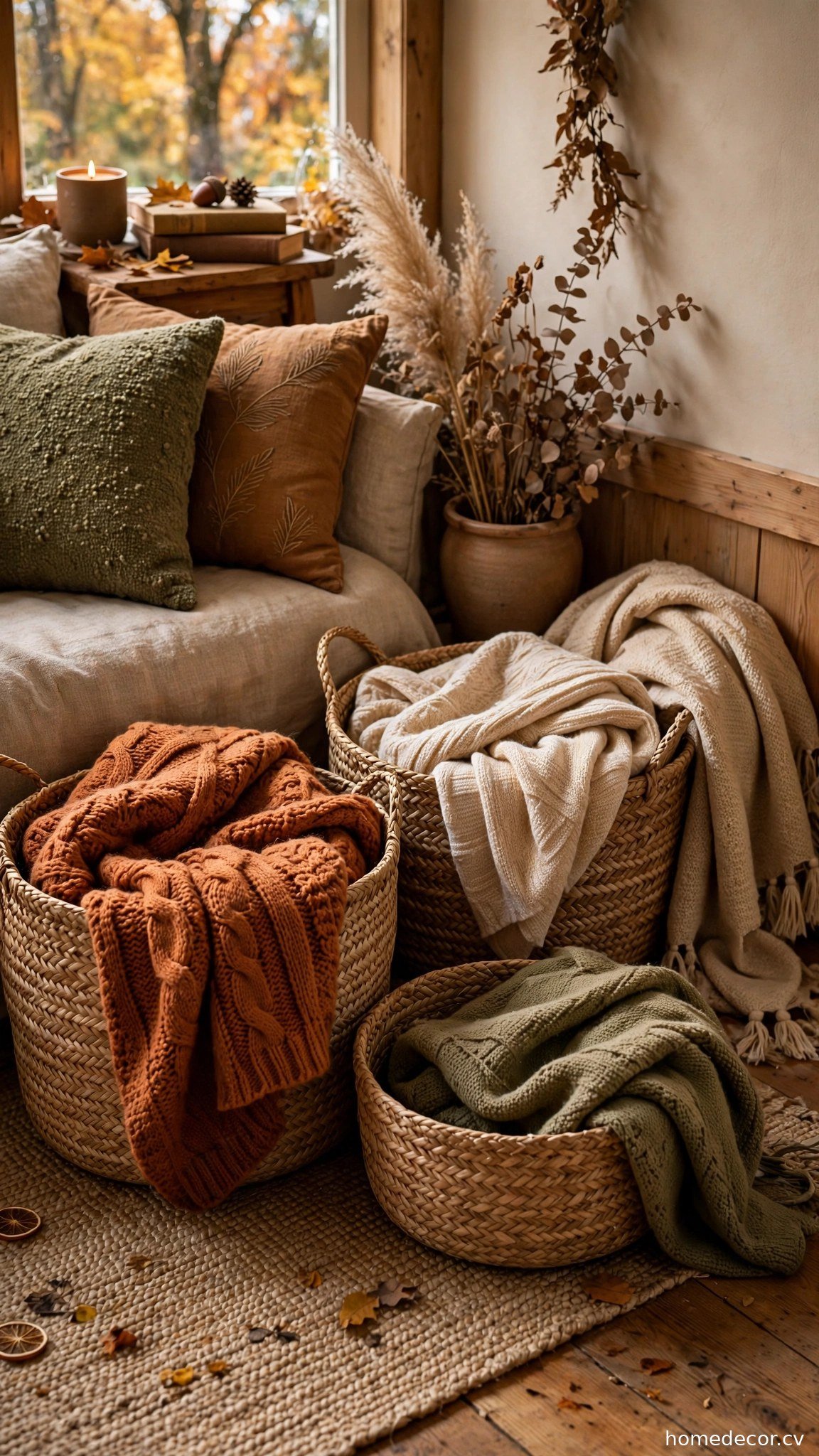 Woven baskets
