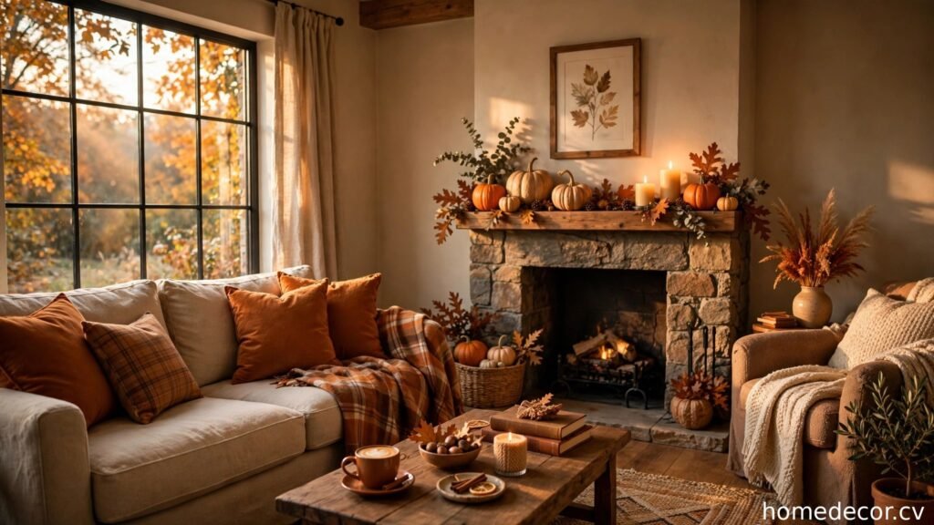 12 Cozy Fall Living Room Ideas for a Warm Autumn Home