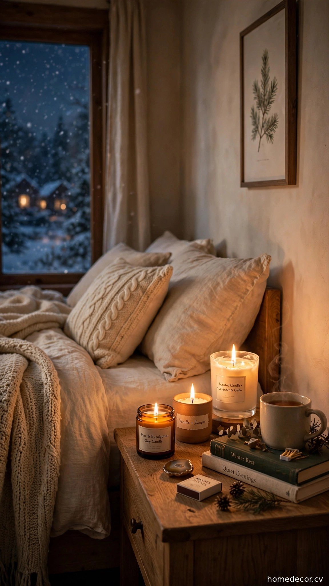 Scented candles