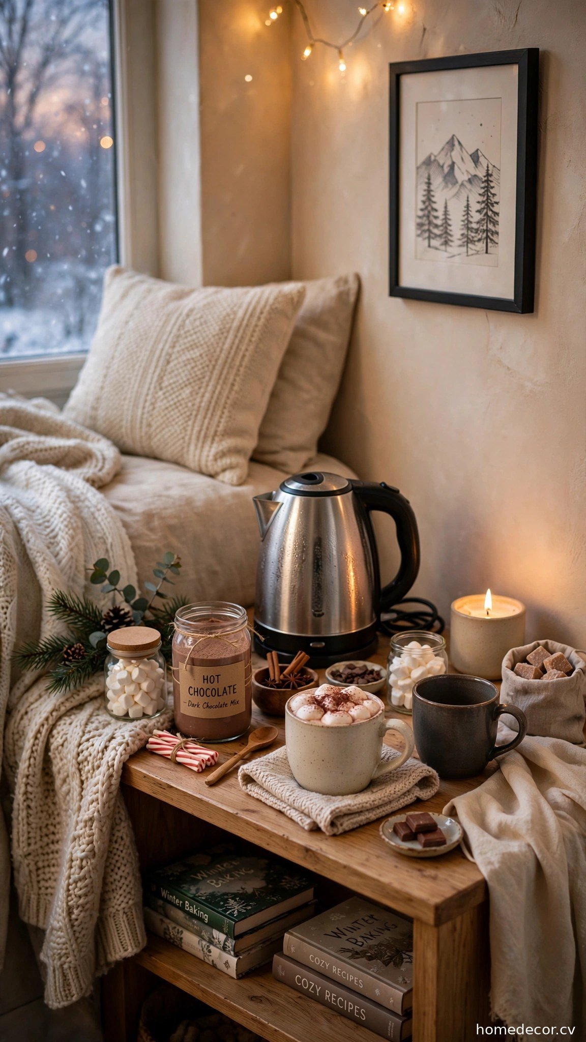 Hot drink station