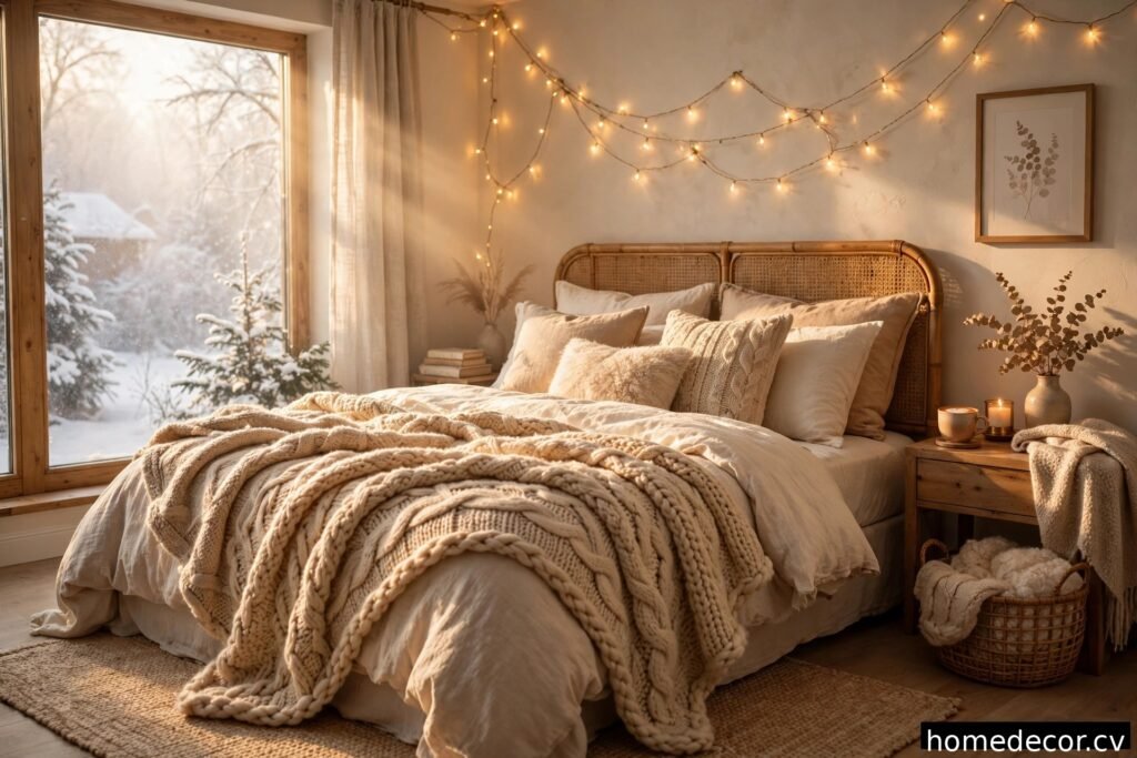 15 Cozy Winter Bedroom Ideas for Warm & Inviting Nights