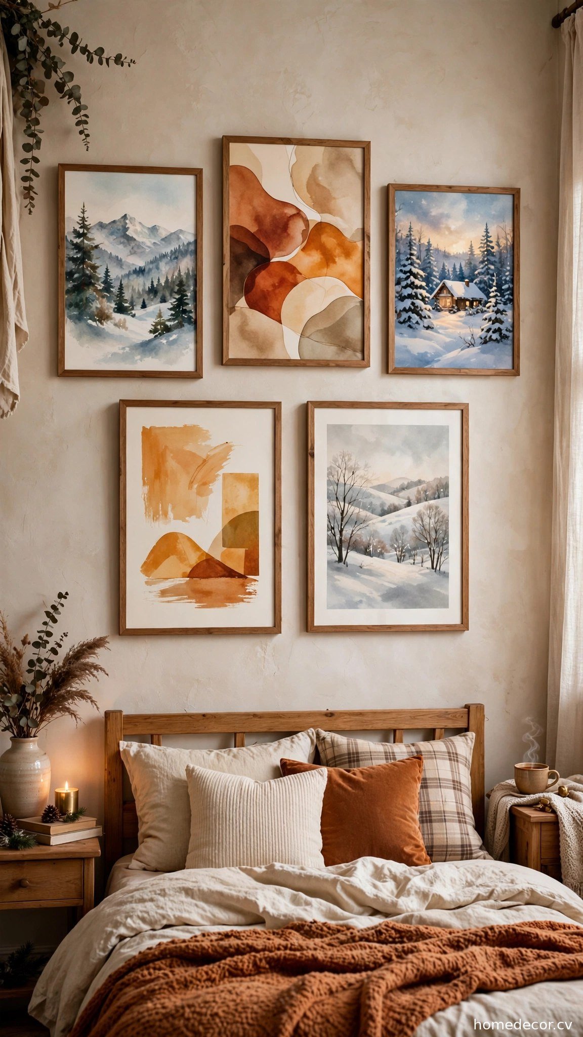 Winter wall art